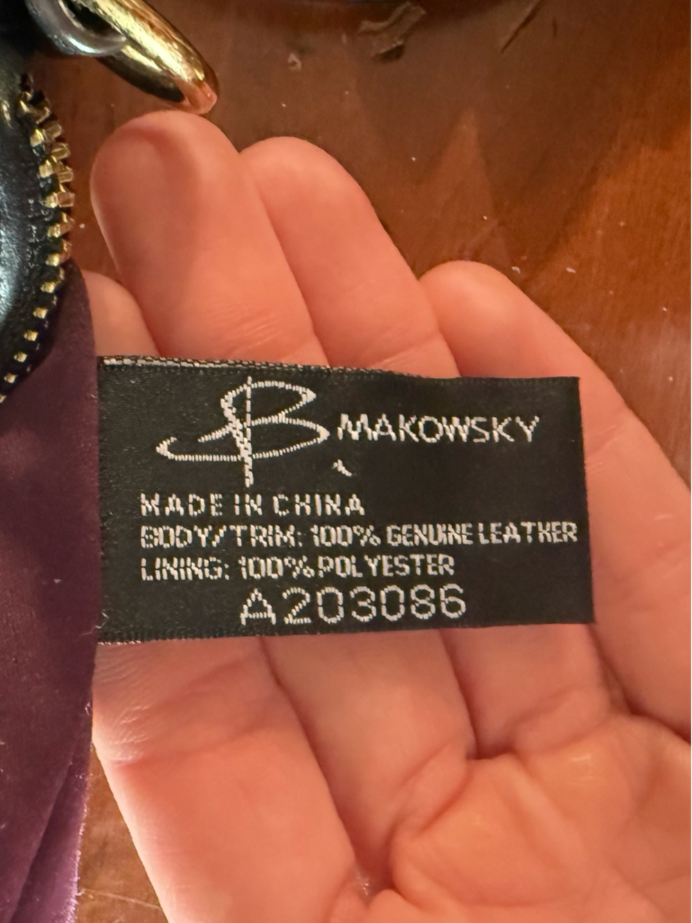 🖤 B. Makowsky Butter Soft Black Leather Bowling / Doctor’s Bag 🖤 - Picture 10 of 14